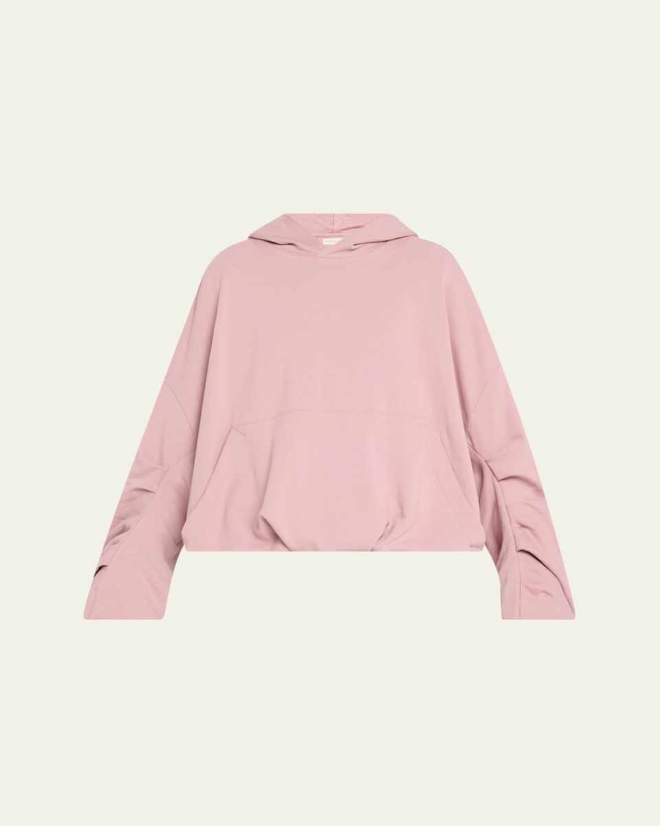 Hannett Pintuck Oversized Hoodie